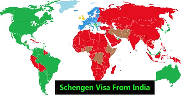 Schengen Visa Form India